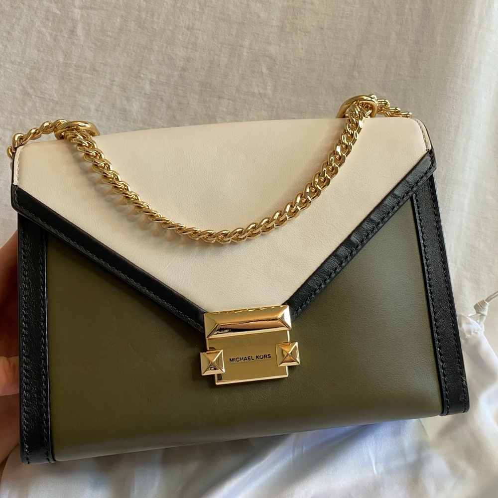Whitney Tri-Tone Chain Bag